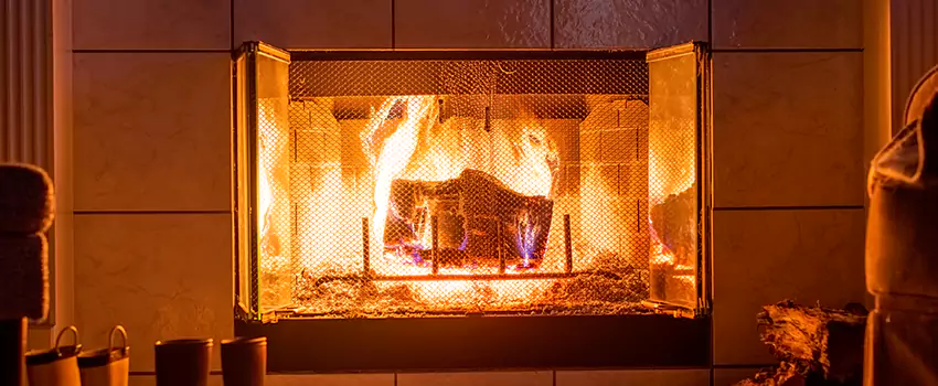 Mendota Hearth Landscape Fireplace Installation in Florin, California