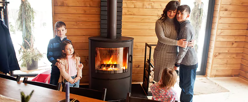 Morso Cast Iron Fireplace Insert Installation in Florin, California