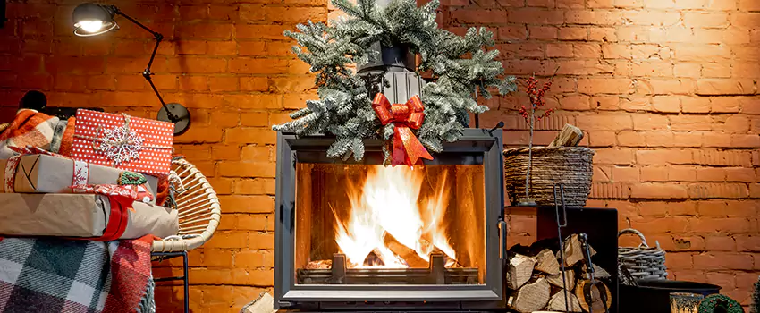Travis Industries Linear Gas Fireplace Installation in Florin, California