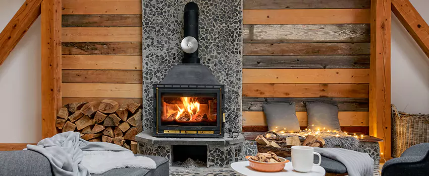 Thelin Hearth Products Direct Vent Gas Stove Fireplace Inspection in Florin, California
